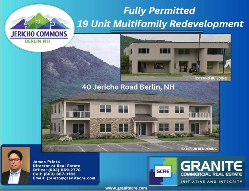 Contractors & Builders: Take On Your Own Fully Approved Multifamily Project in Berlin, NH