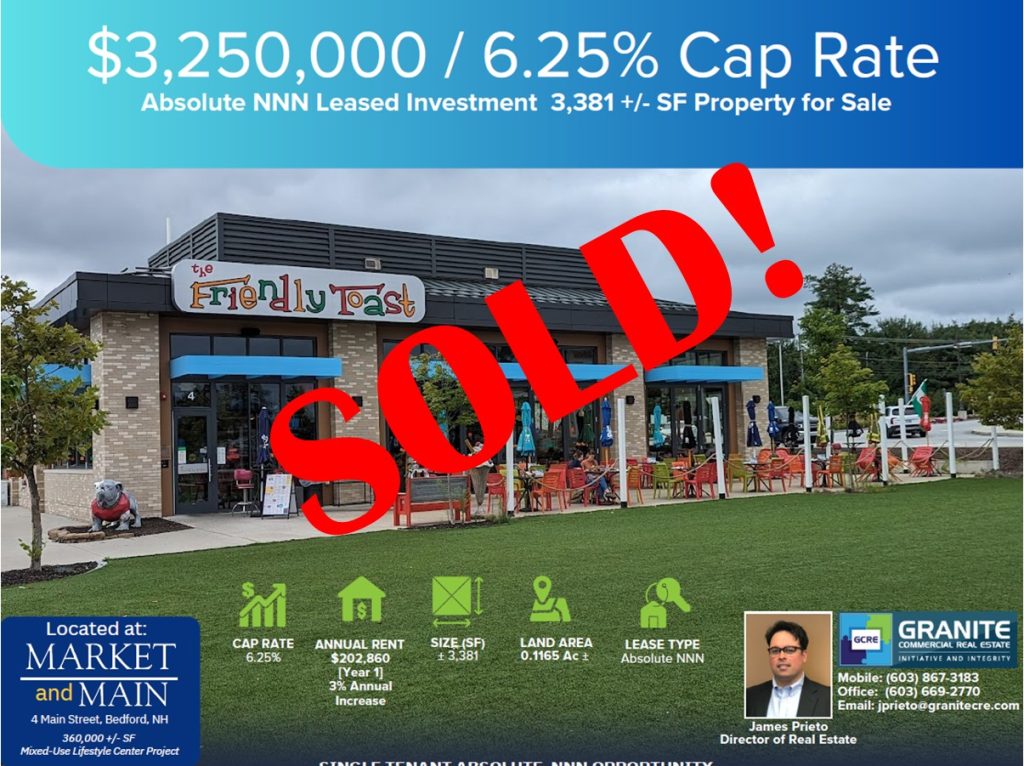 SOLD! Bedford, NH| Long-Term Absolute NNN Investment Property